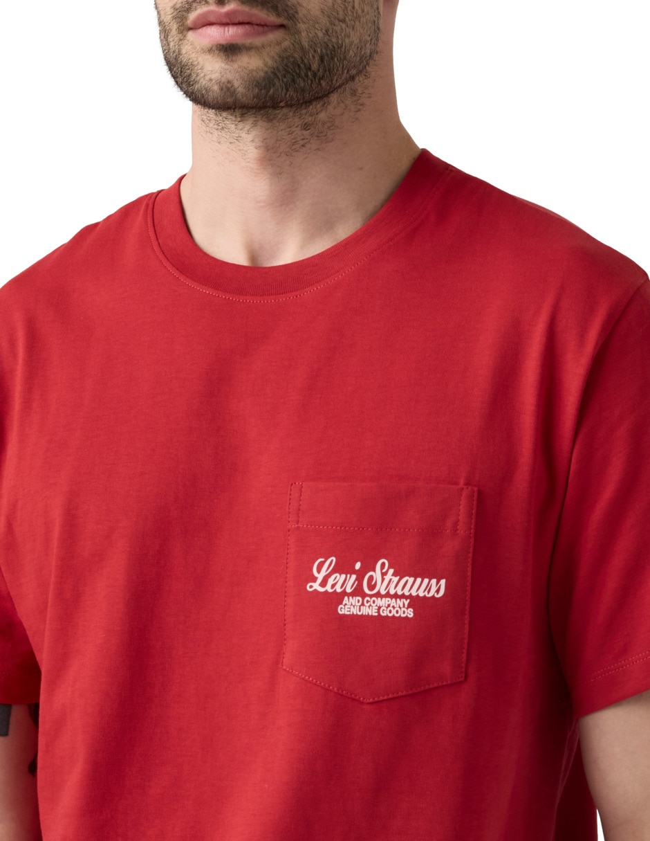 Playera cuello redondo para hombre 2