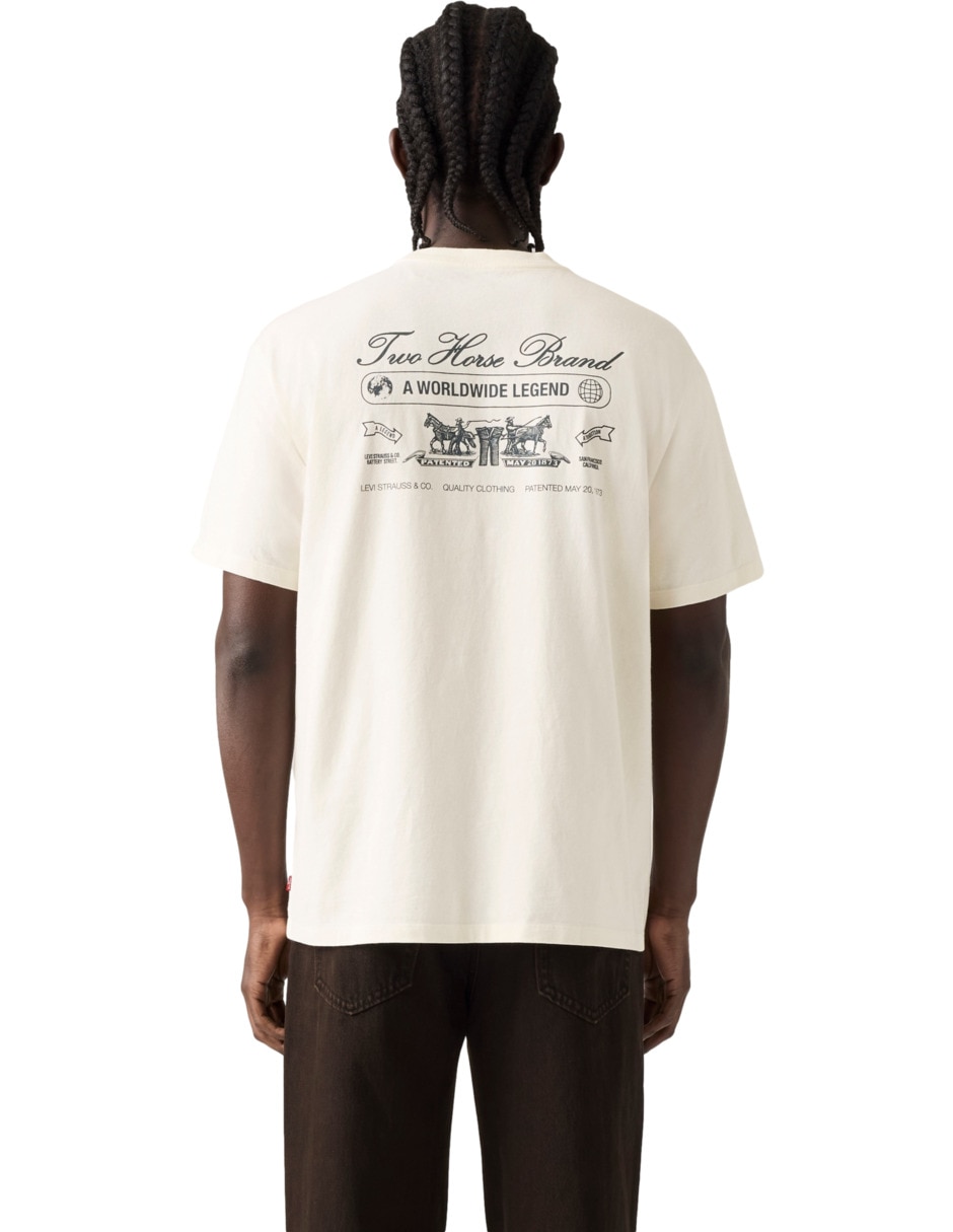 Playera cuello redondo para hombre 2