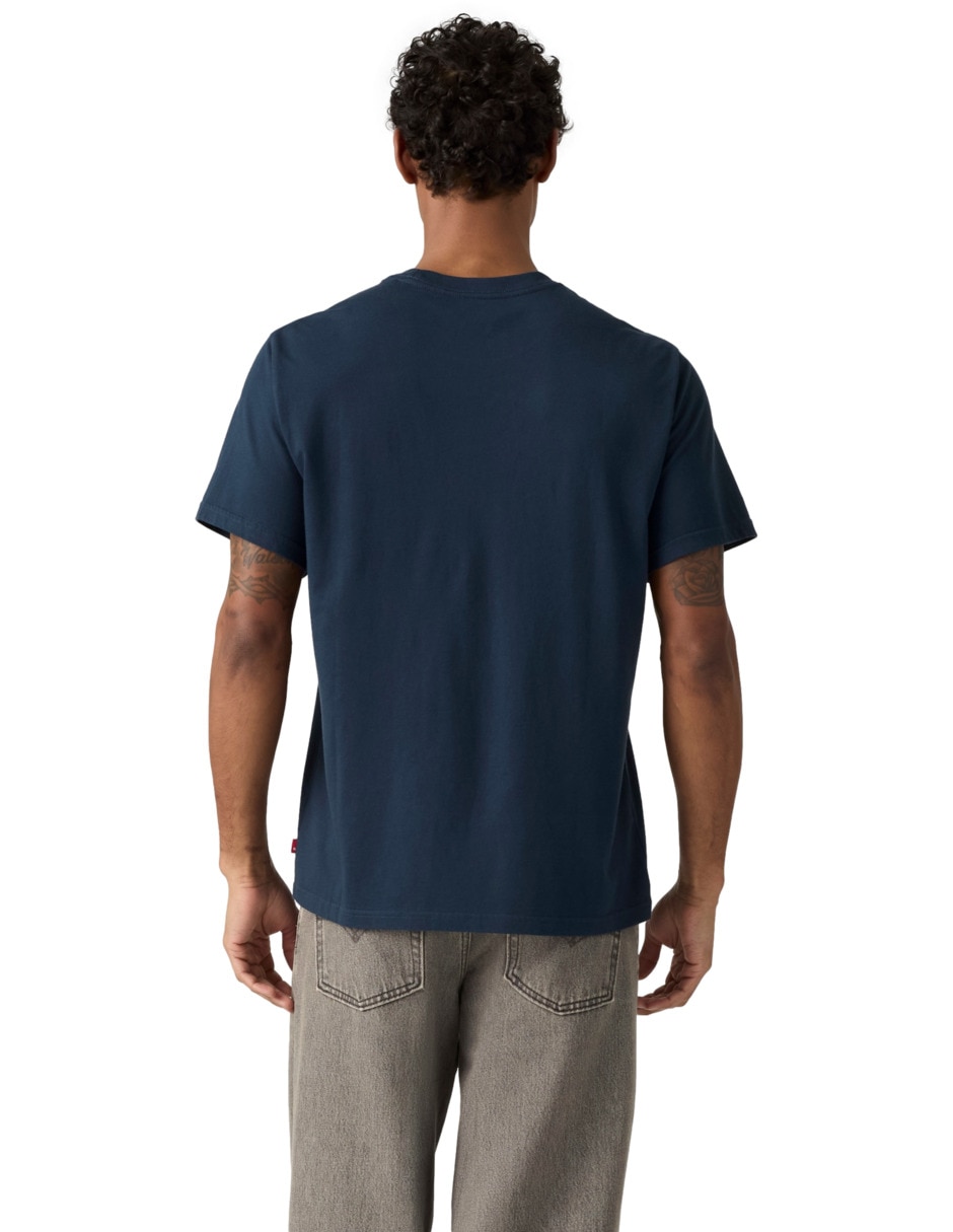 Playera cuello redondo para hombre
