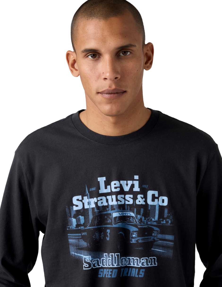 Playera cuello redondo para hombre 4
