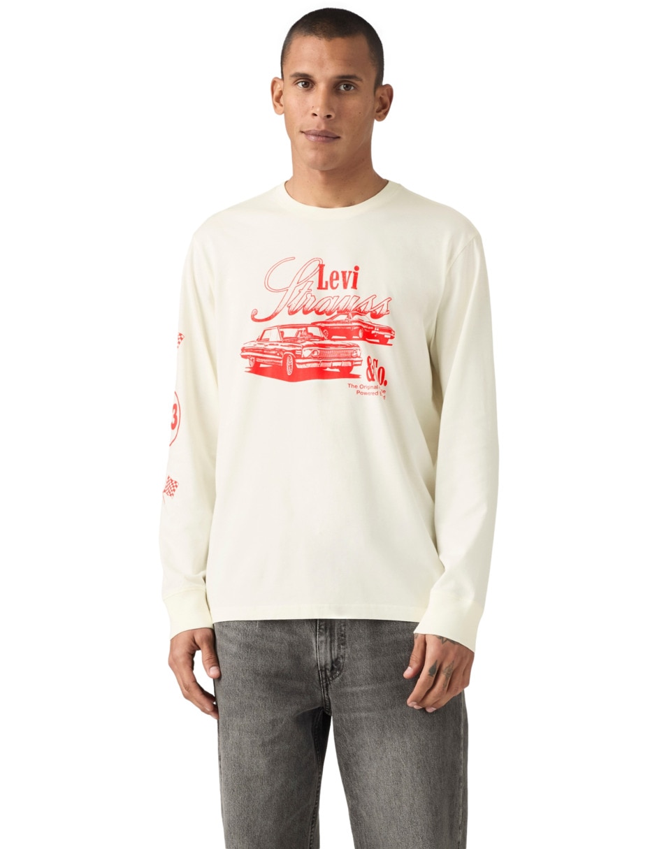Playera cuello redondo para hombre Playera cuello redondo para hombre