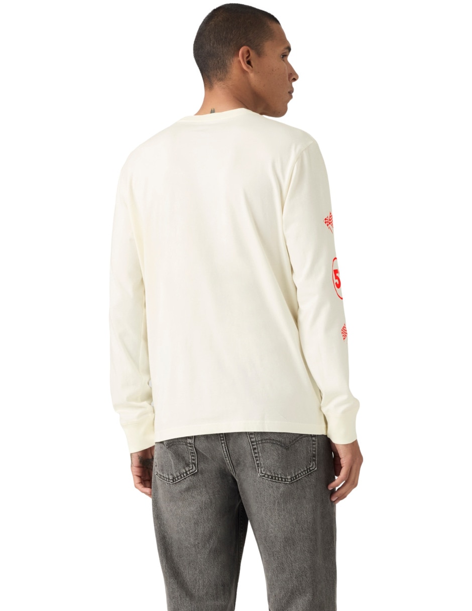 Playera cuello redondo para hombre 2