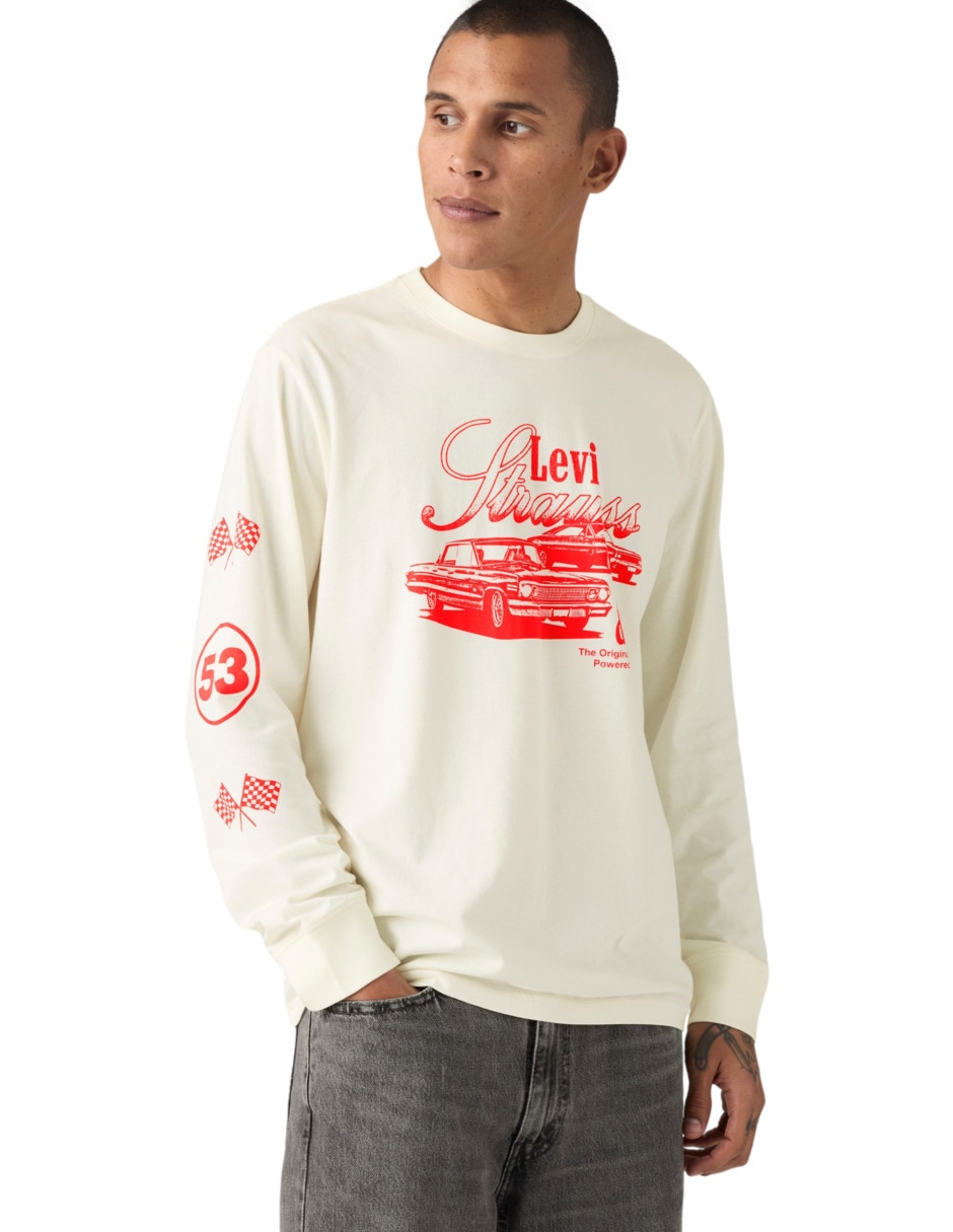 Playera cuello redondo para hombre 3