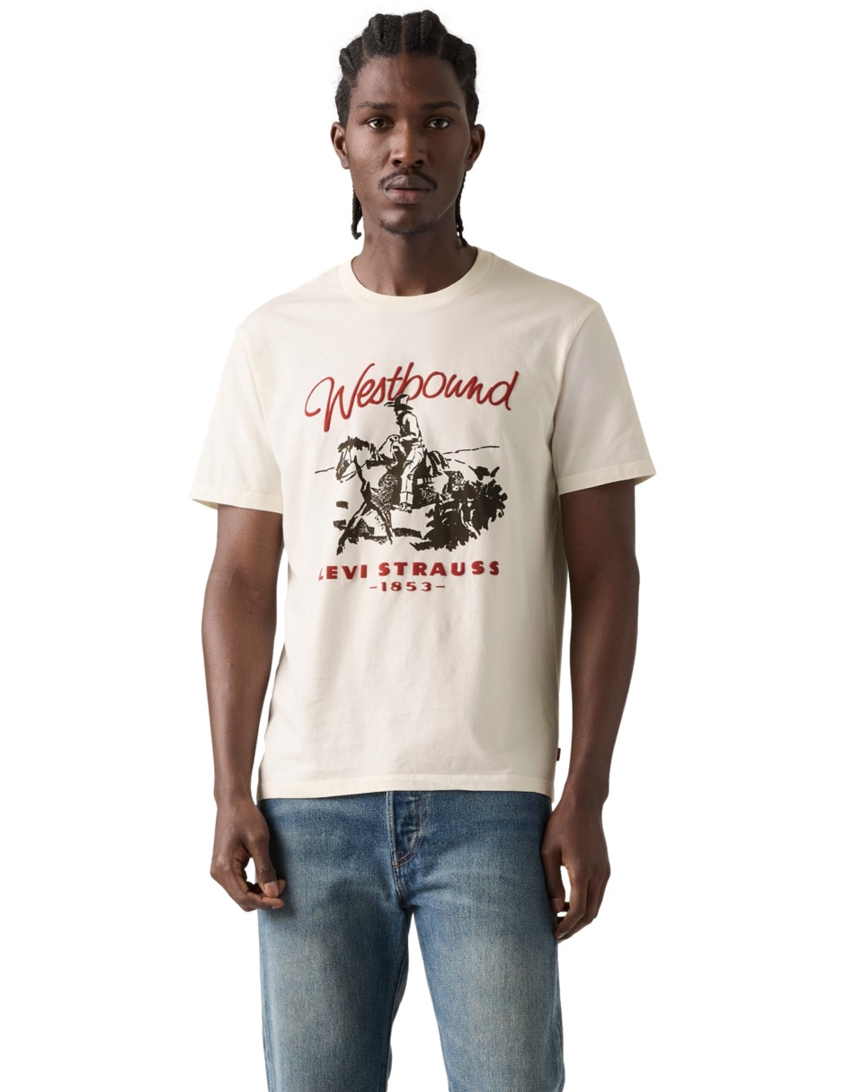 Playera cuello redondo para hombre Playera cuello redondo para hombre