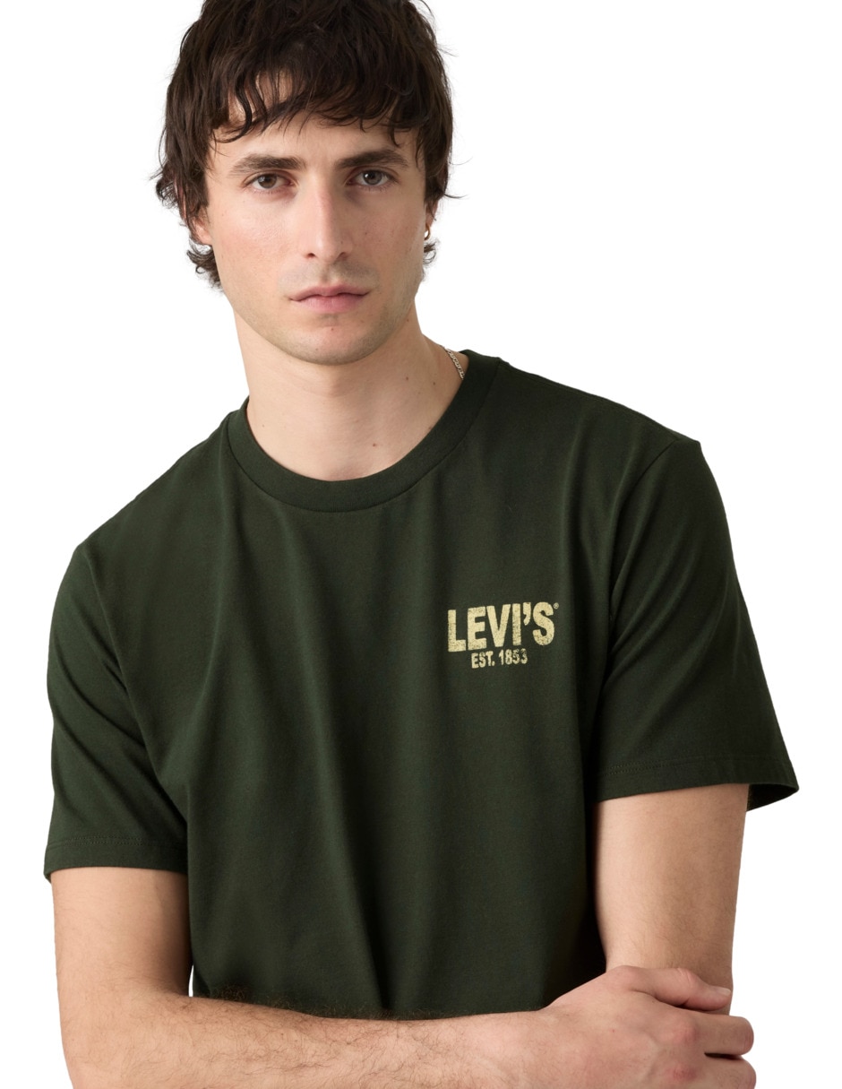 Playera cuello redondo para hombre 4