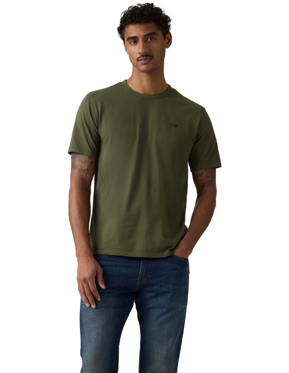 Playera cuello redondo para hombre
