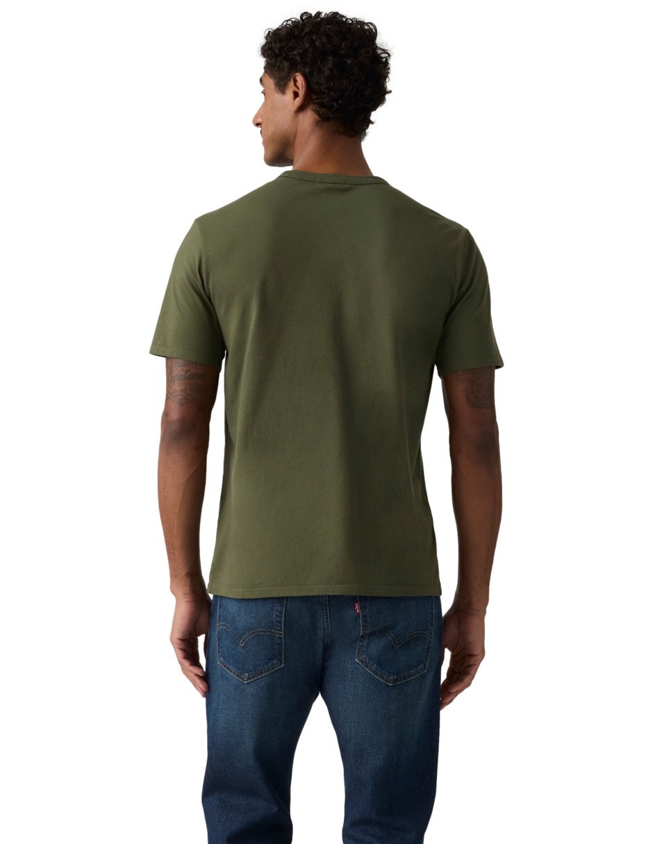 Playera cuello redondo para hombre 2