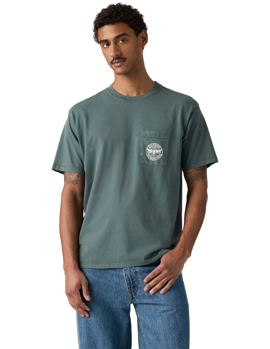 Playera cuello redondo para hombre Playera cuello redondo para hombre
