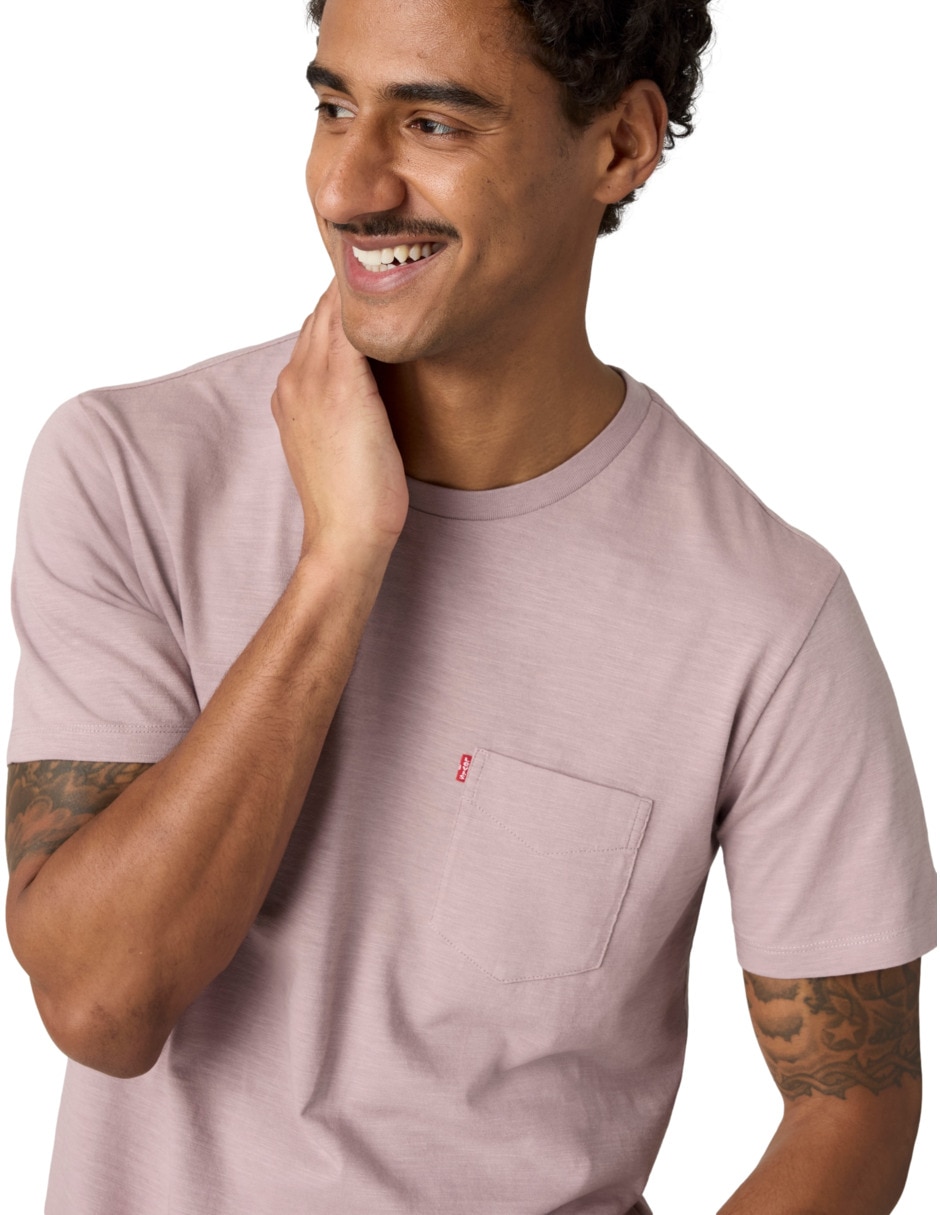 Playera cuello redondo para hombre 4
