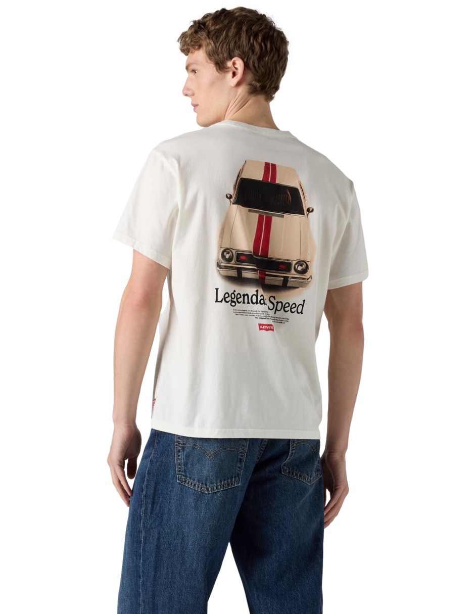 Playera cuello redondo para hombre 2