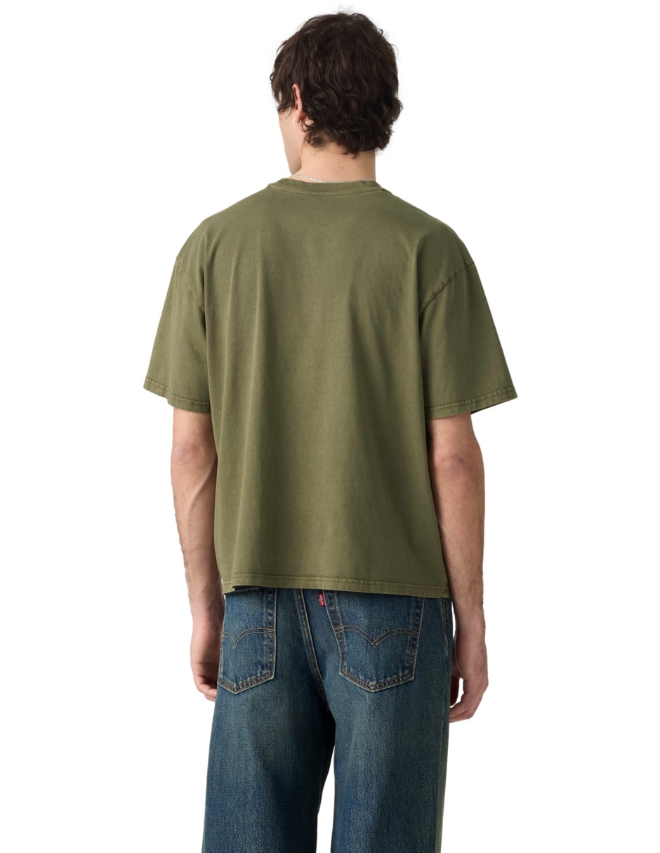 Playera cuello redondo para hombre 2