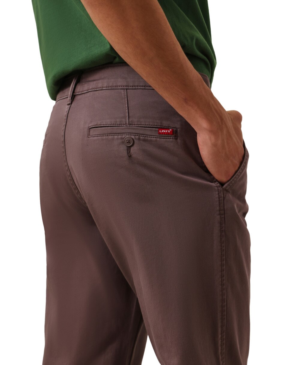 Pantalón Casual Chino Straight de Algodón para hombre 4