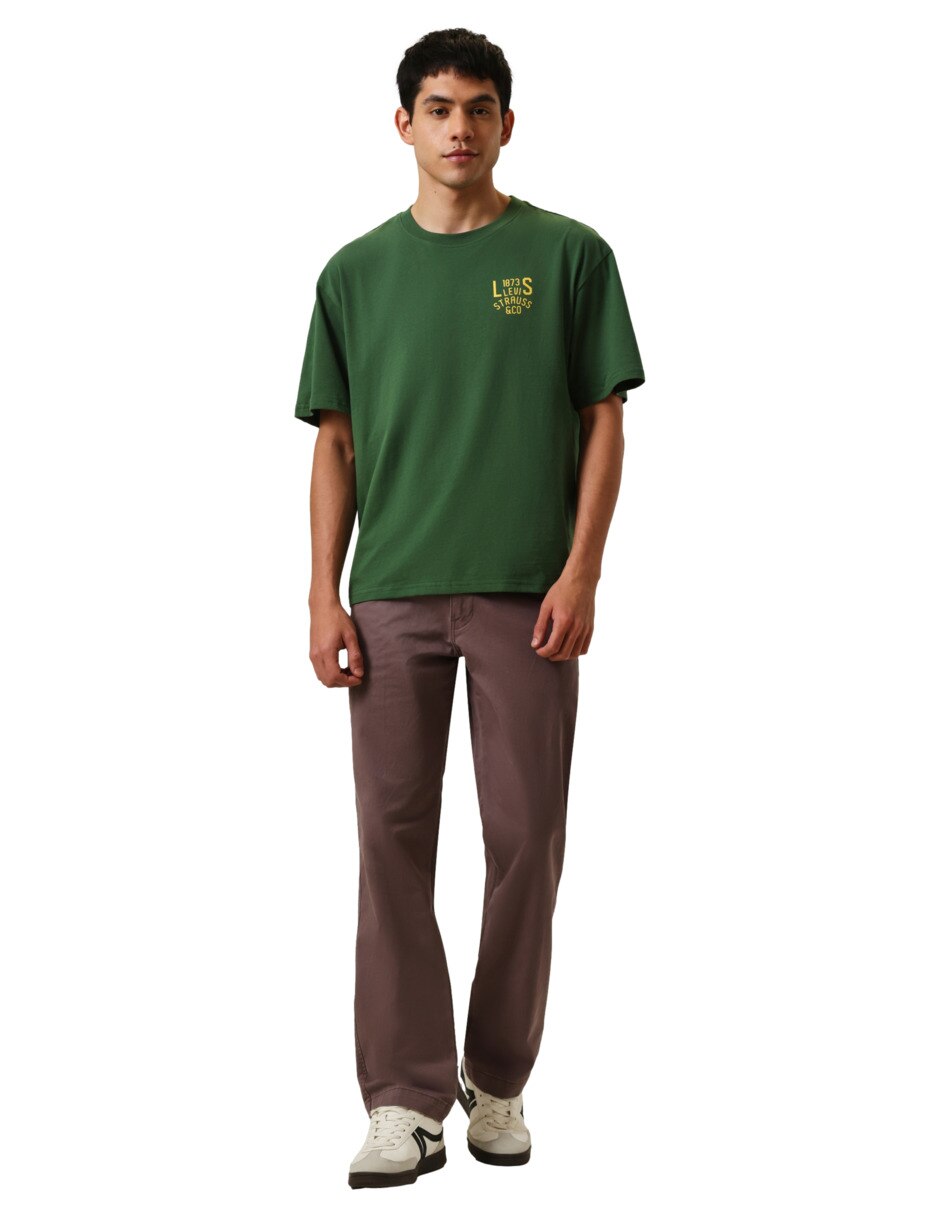 Pantalón Casual Chino Straight de Algodón para hombre 5