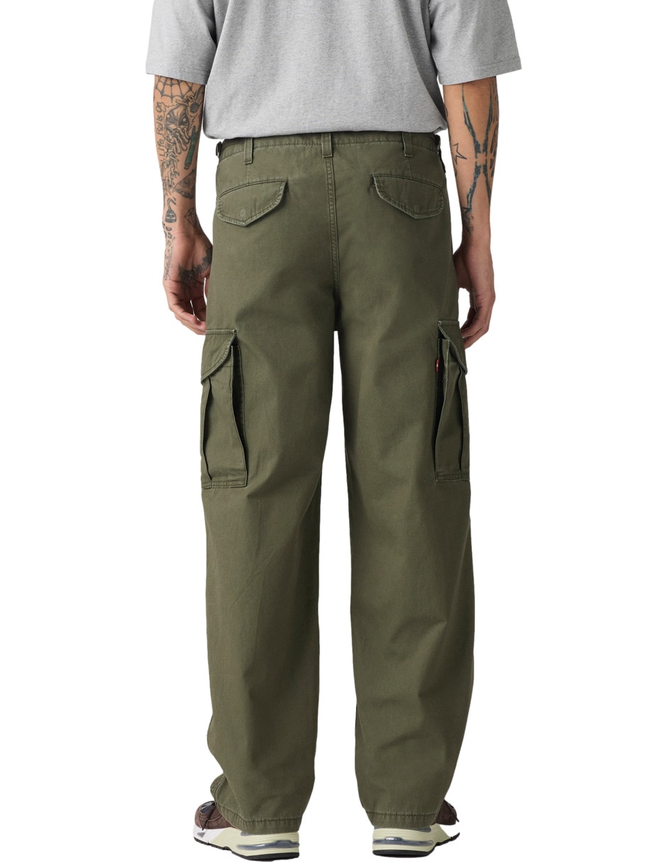Pantalón casual cargo baggy levi's de algodón para hombre