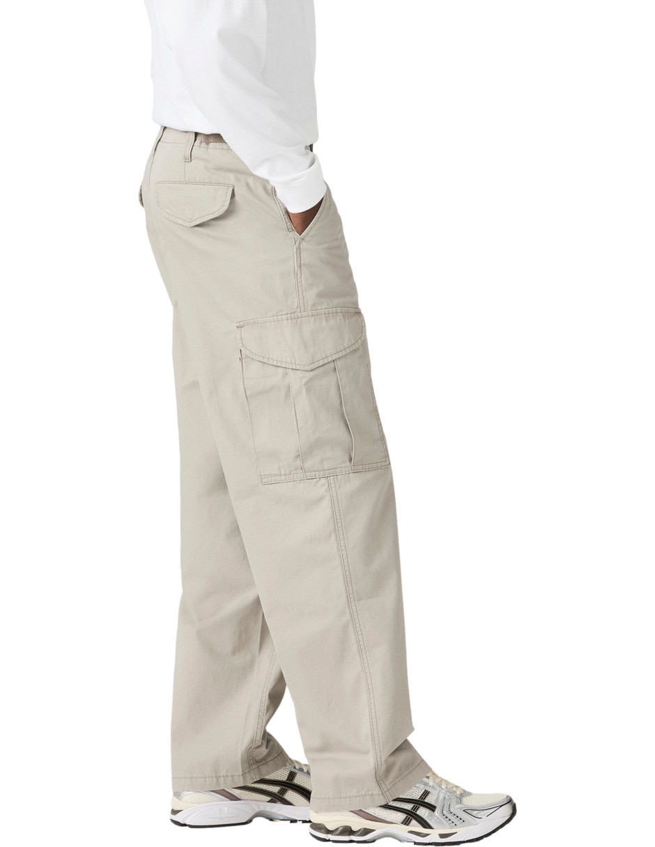 Pantalón casual cargo baggy levi's de algodón para hombre