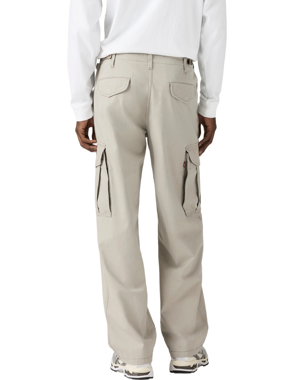 Pantalón casual cargo baggy levi's de algodón para hombre
