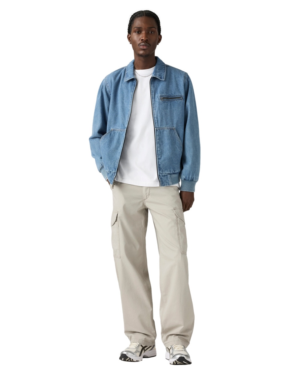 Pantalón casual cargo baggy levi's de algodón para hombre
