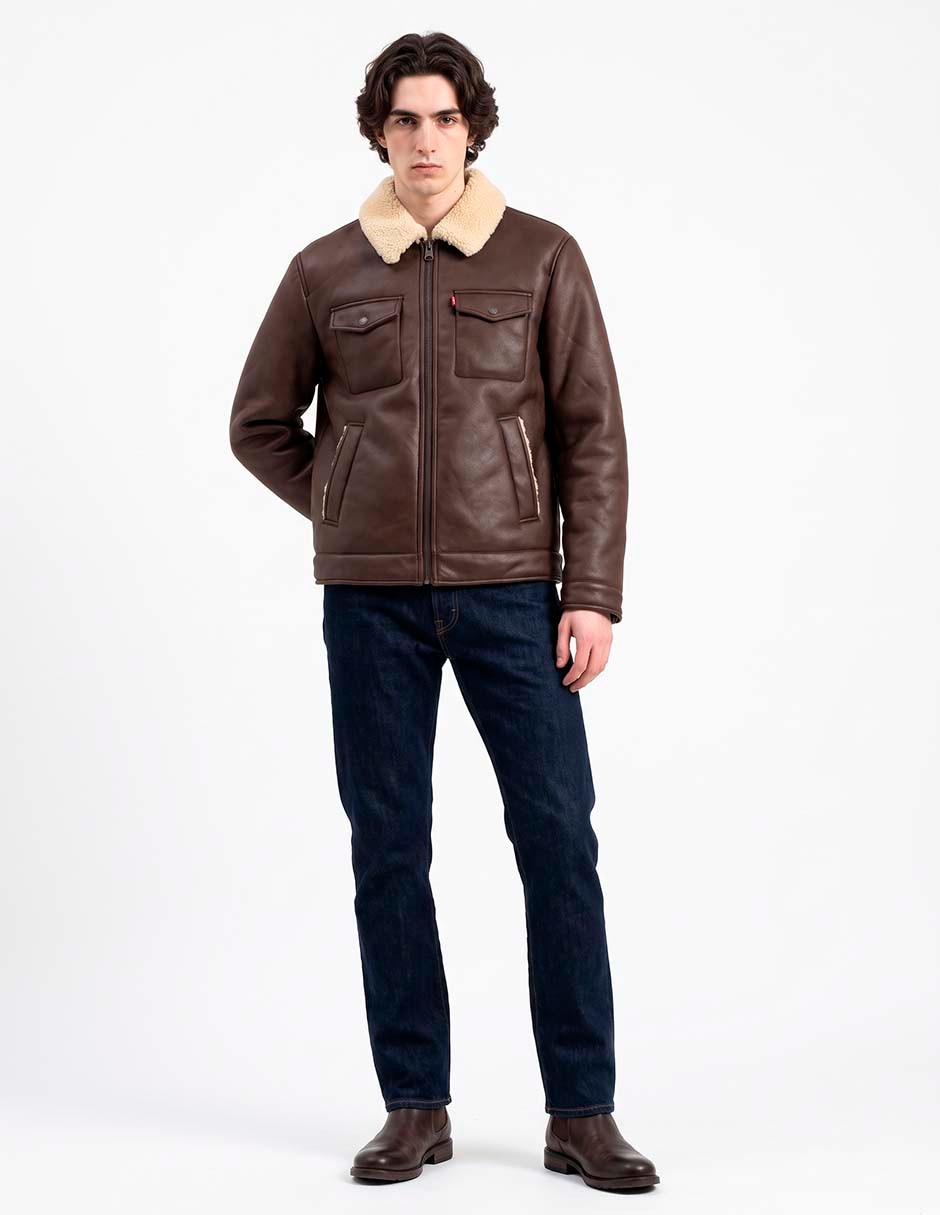 Chamarra casual con bolsillos para hombre 3