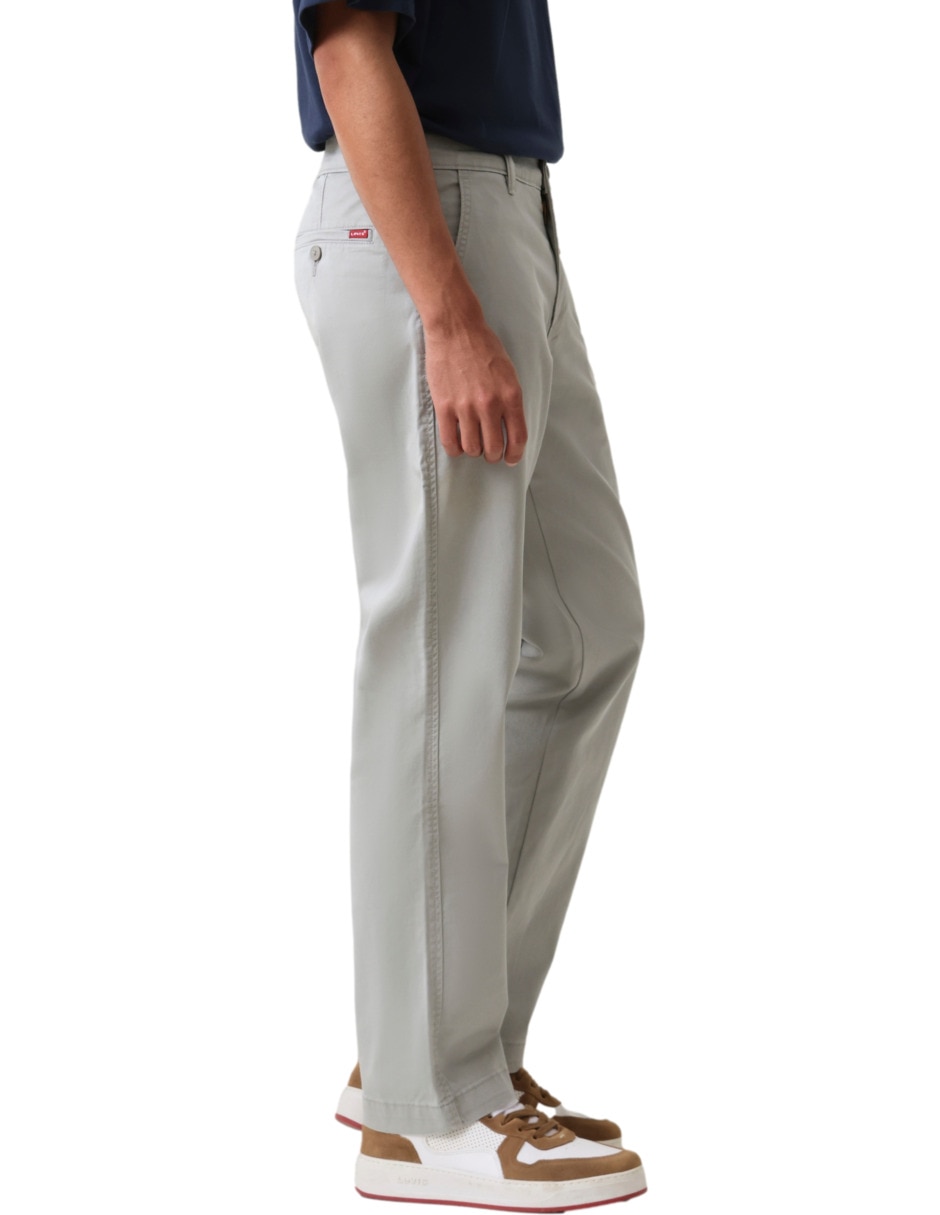 Pantalón straight de algodón para hombre 2