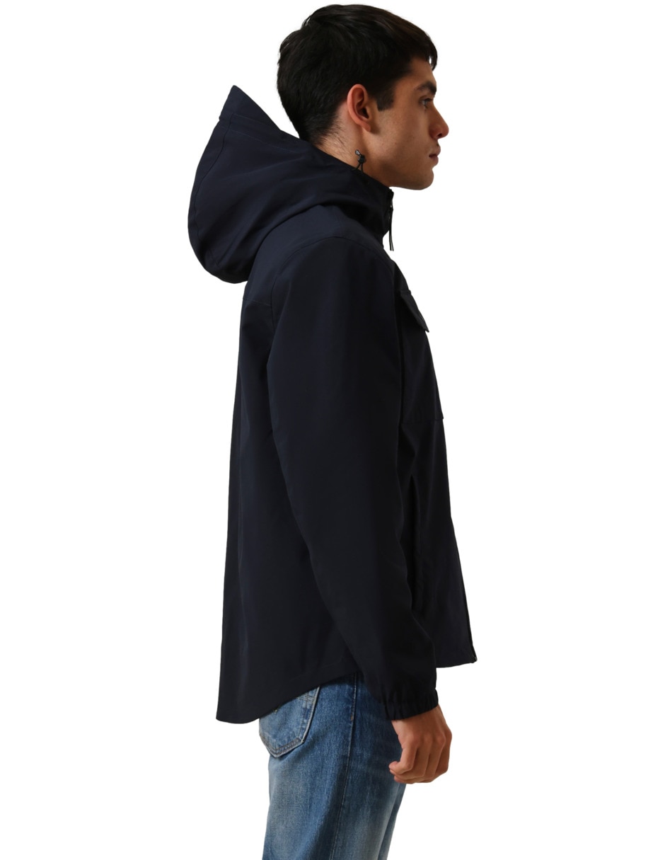 Chamarra Casual No de Poliéster Sin diseño para hombre 2