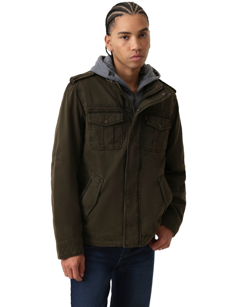 Chamarra casual de algodón para hombre 5