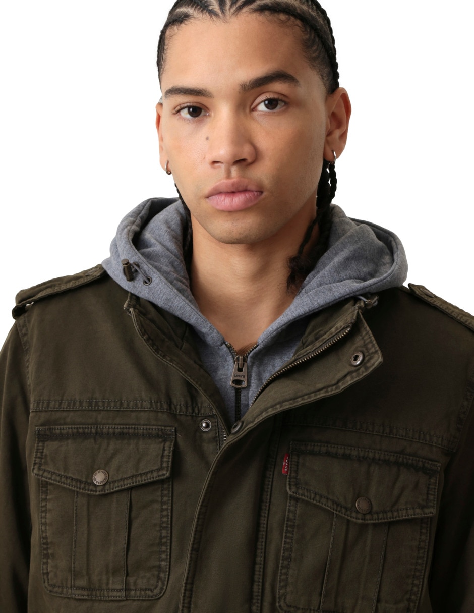 Chamarra casual de algodón para hombre 6