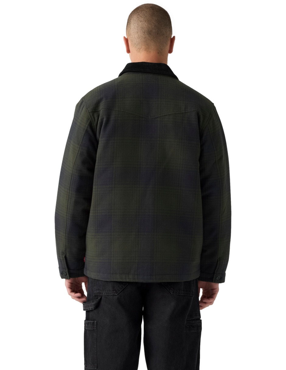 Chamarra casual de algodón para hombre 5
