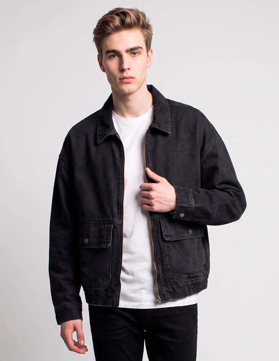 Chamarra levi's con bolsillos para hombre
