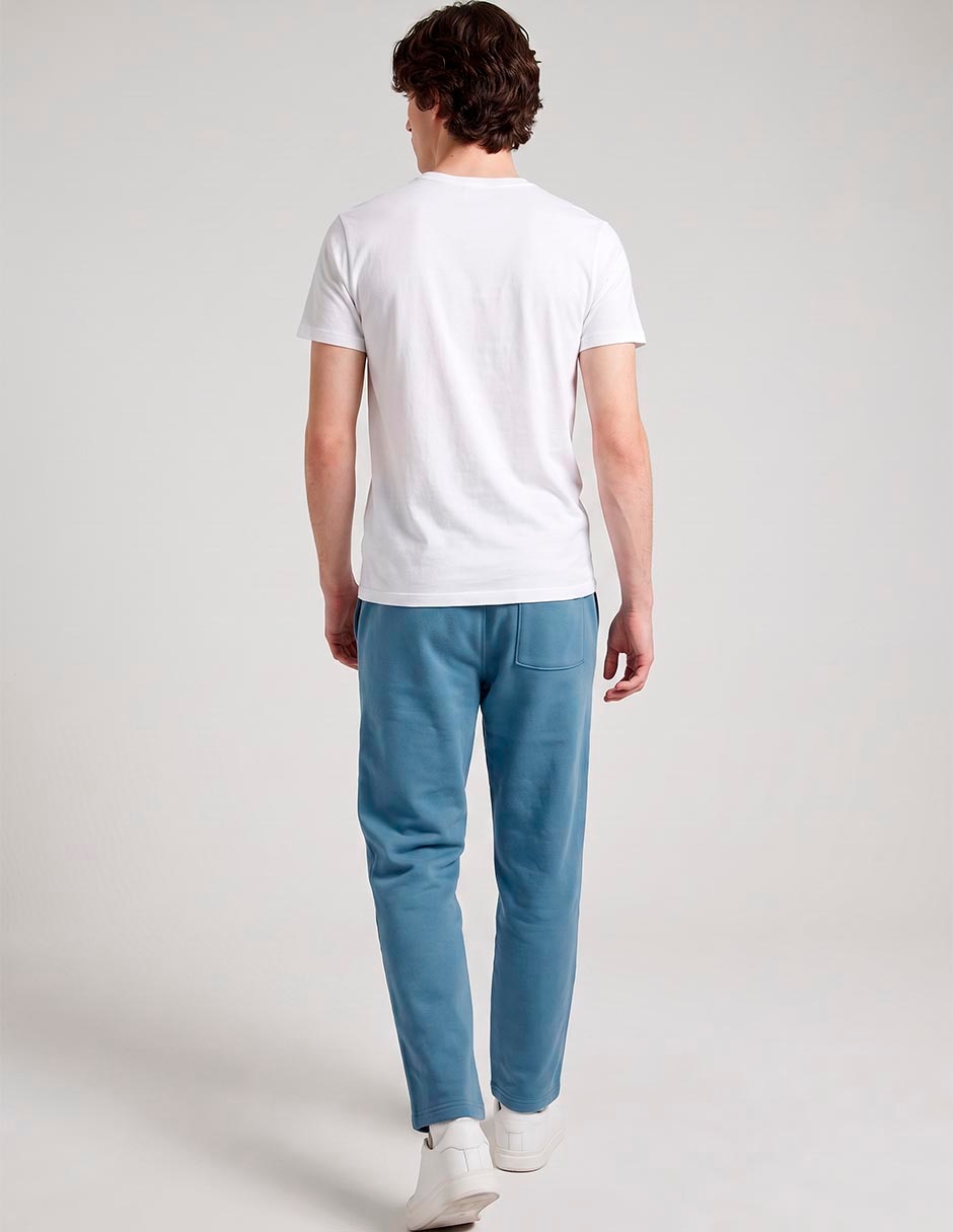 Pantalón casual regular de algodón para hombre 3