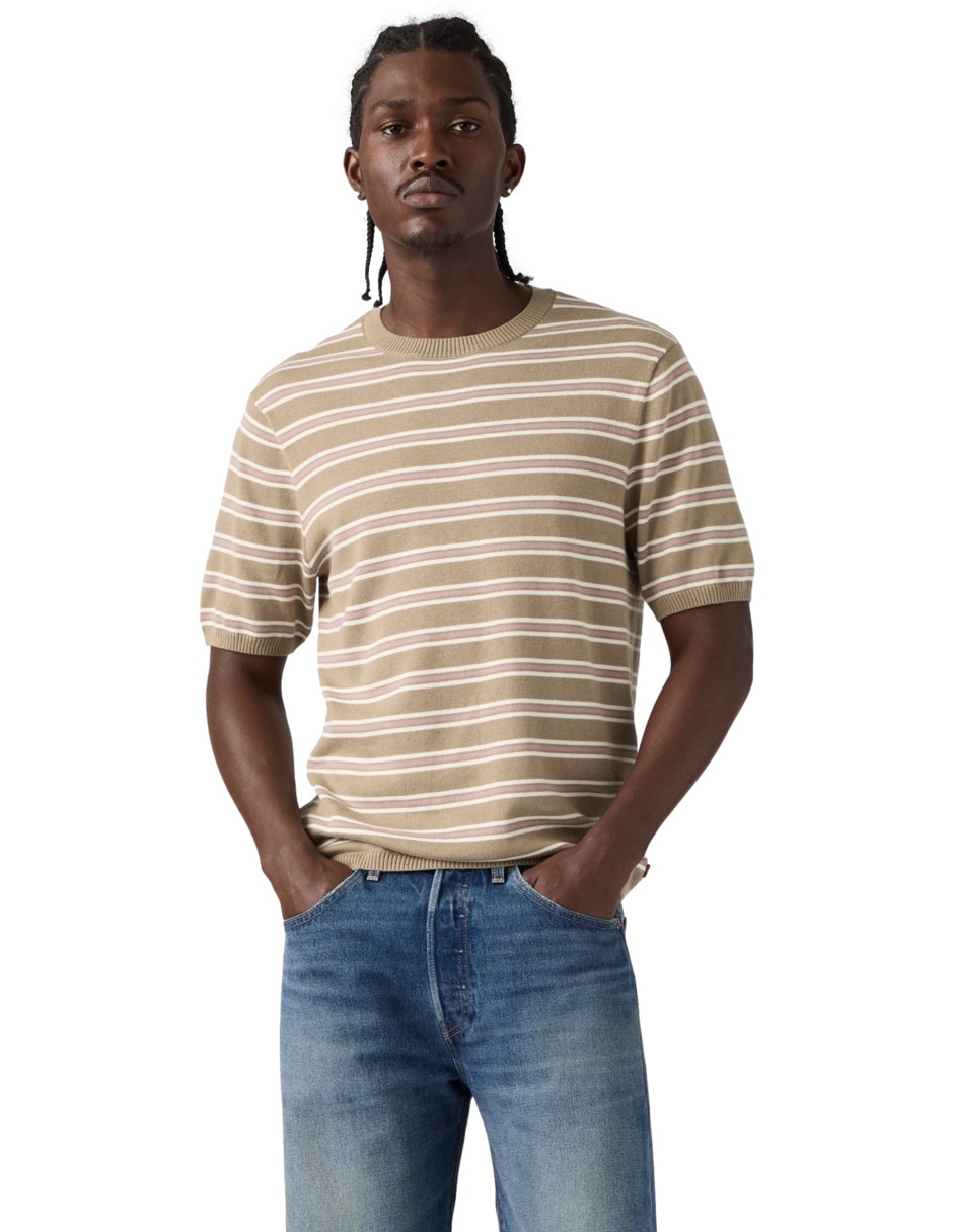 Playera cuello redondo para hombre Playera cuello redondo para hombre