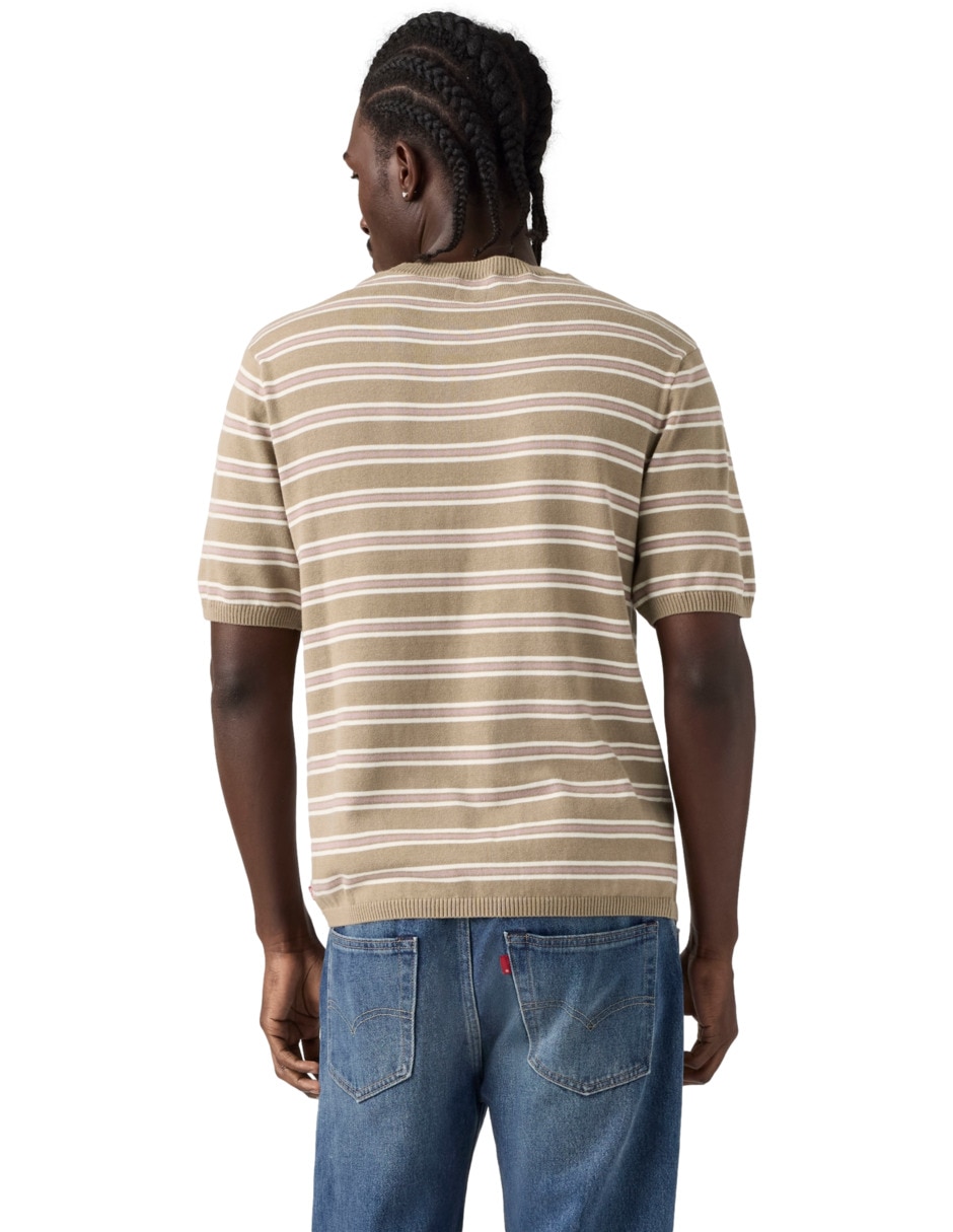 Playera cuello redondo para hombre 2