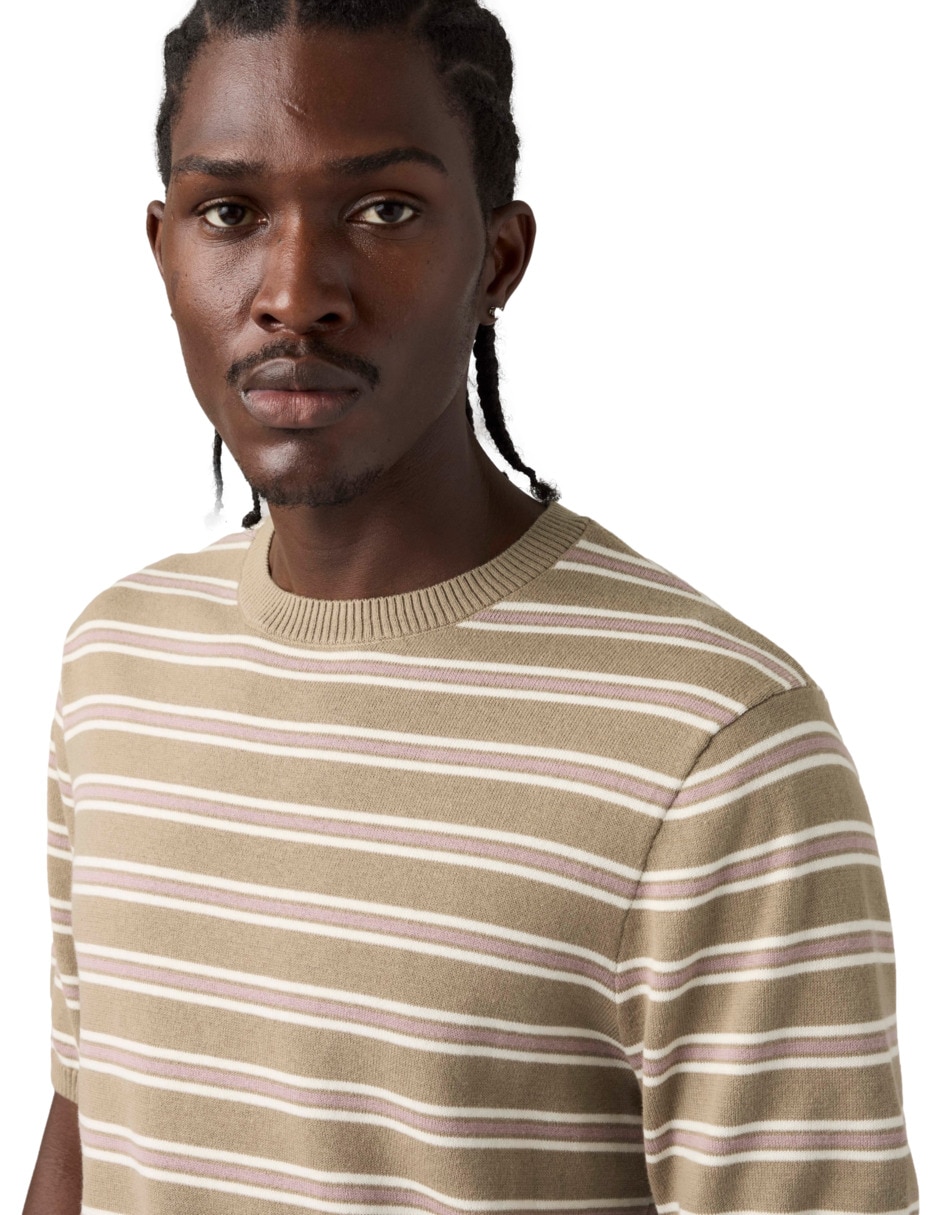 Playera cuello redondo para hombre 4