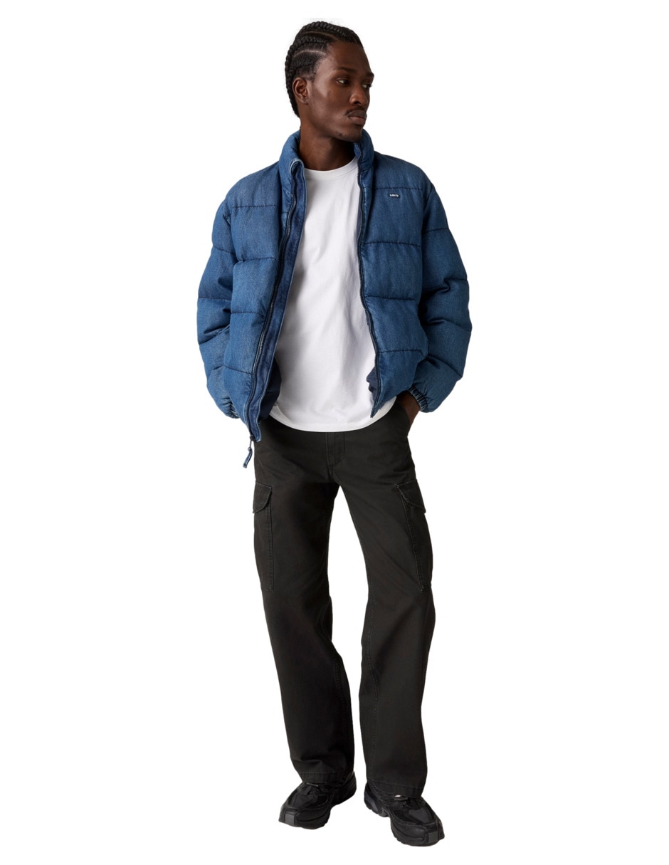 Pantalón casual cargo baggy de algodón para hombre 2