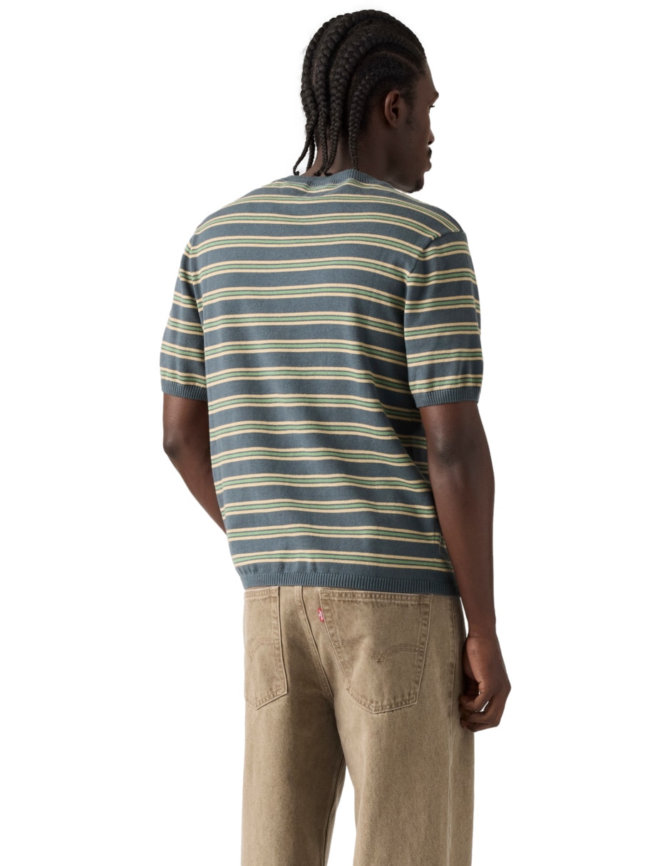 Playera cuello redondo para hombre 2