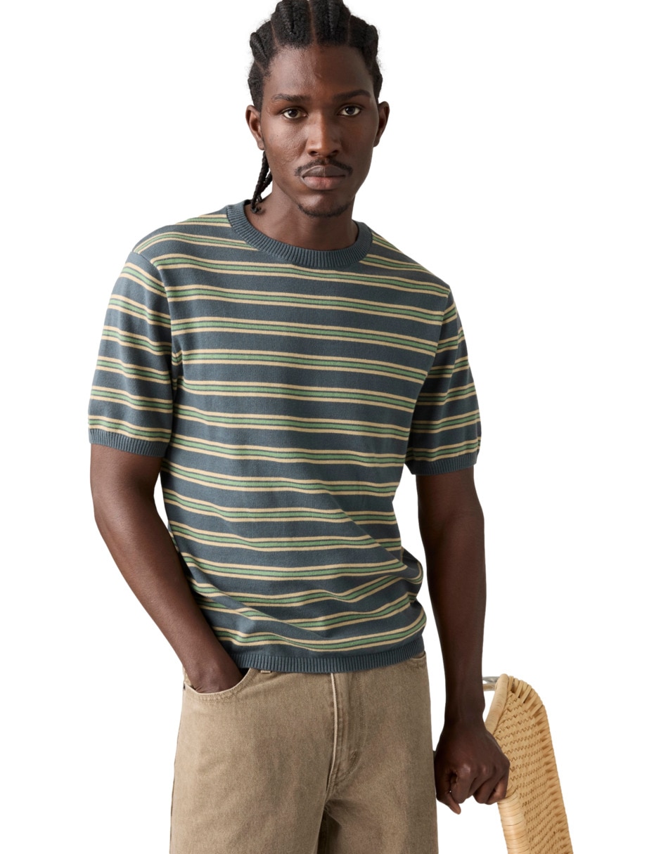 Playera cuello redondo para hombre 3