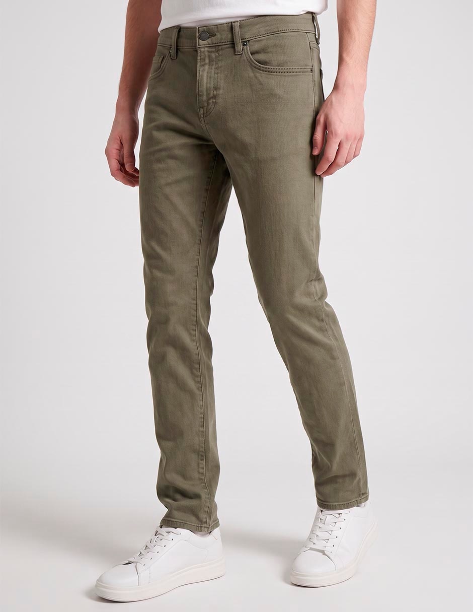 Pantalón casual regular straight de algodón para hombre Pantalón casual regular straight de algodón para hombre
