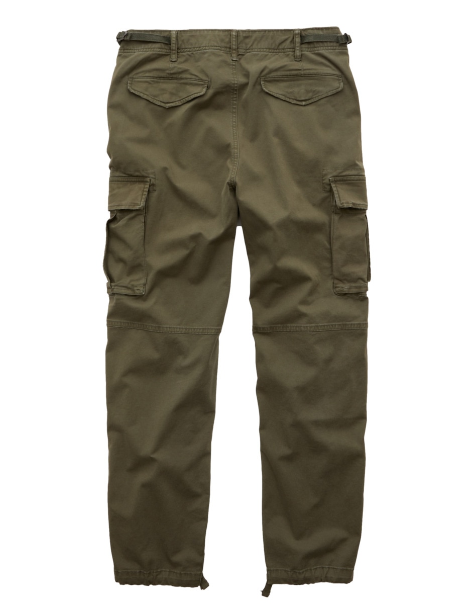 Pantalón casual cargo slim de algodón para hombre 3