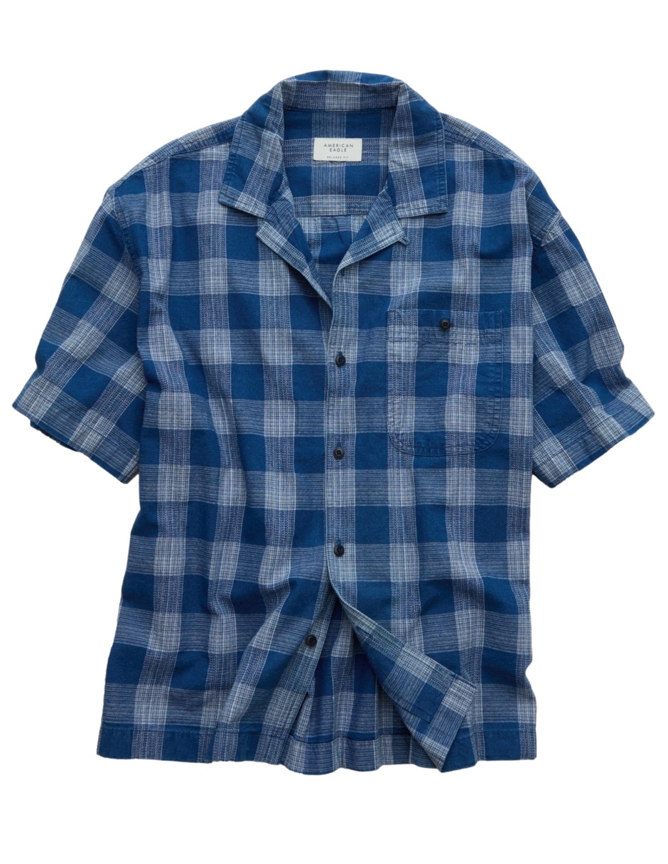 Camisa casual de algodón manga larga para hombre 3