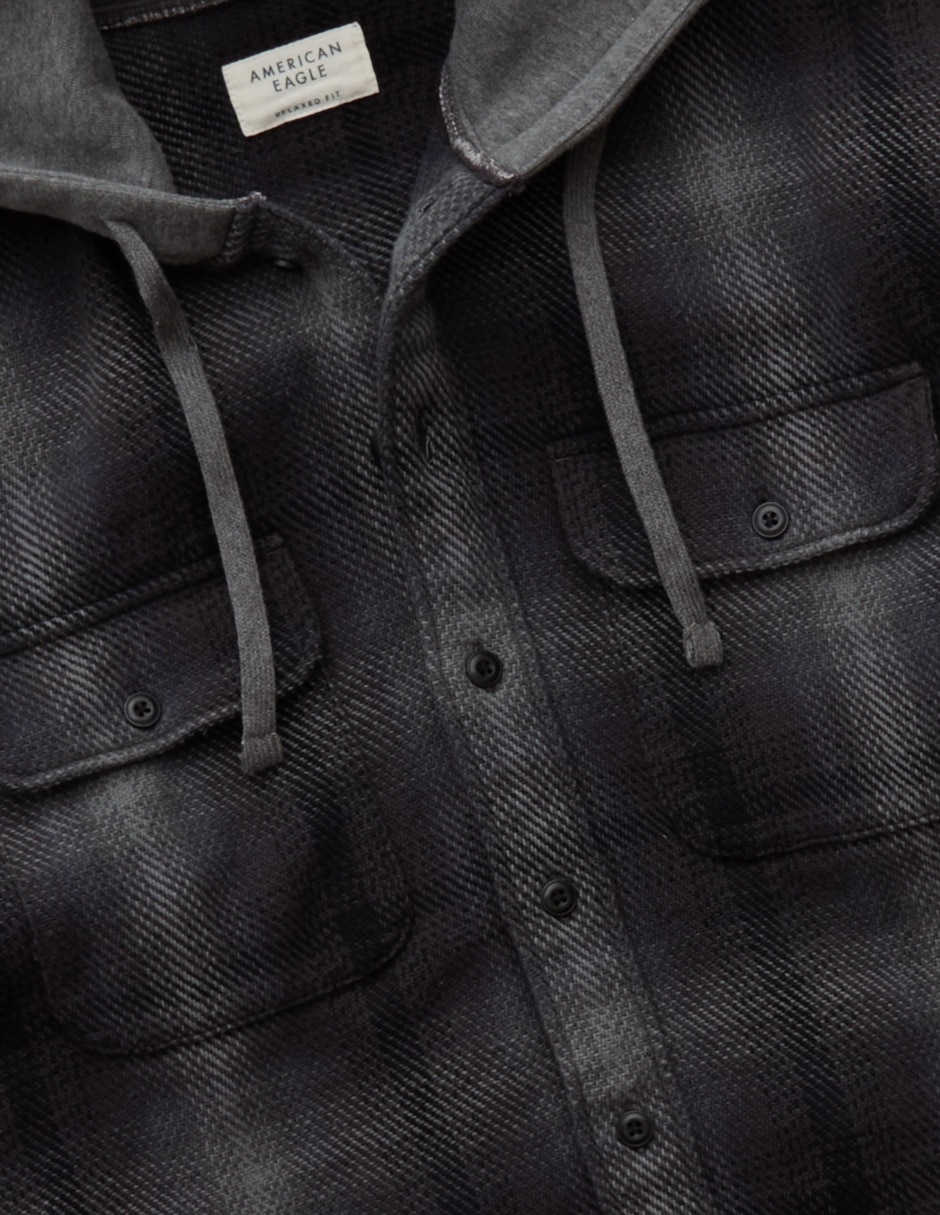 Camisa casual manga larga para hombre 4