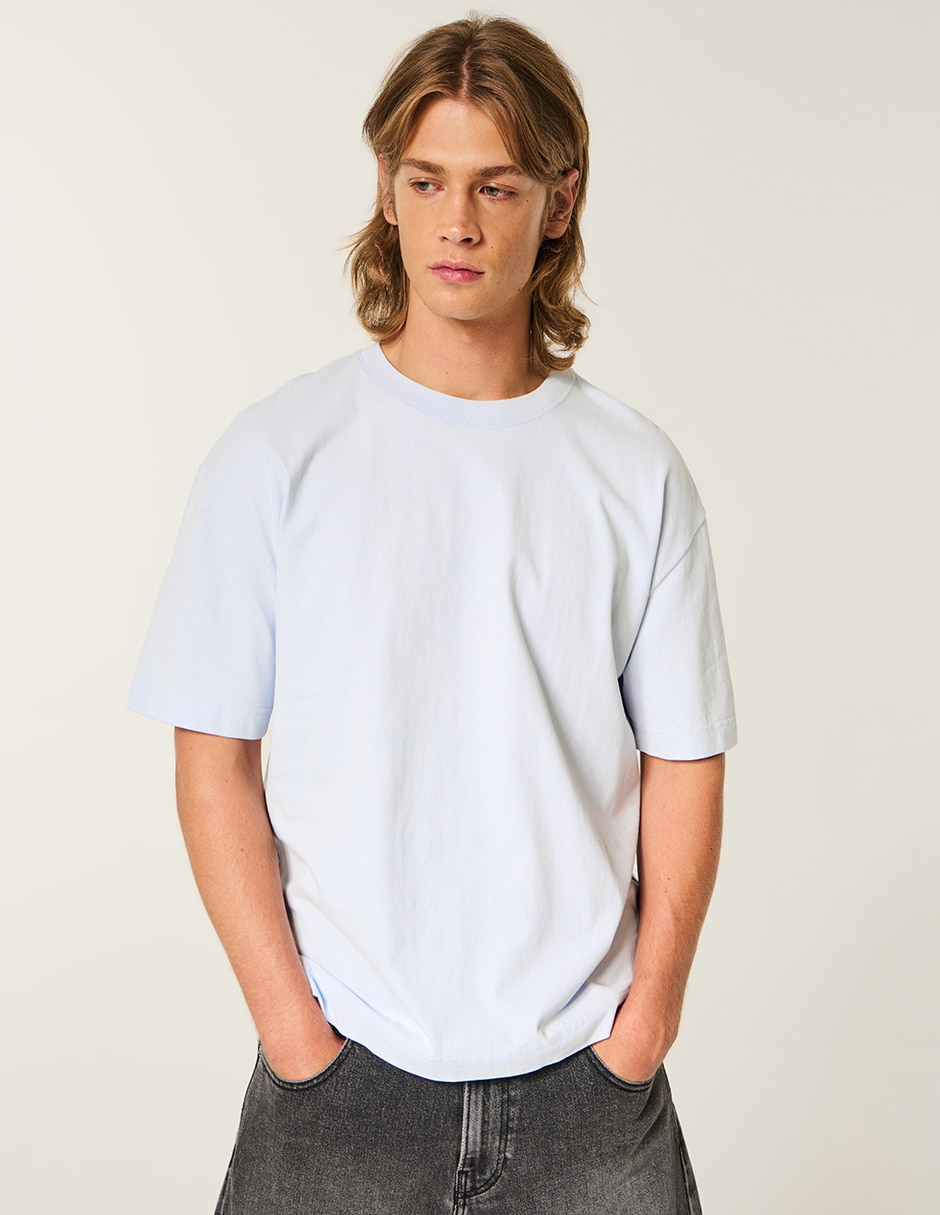 Playera Hollister Temporada cuello redondo para hombre