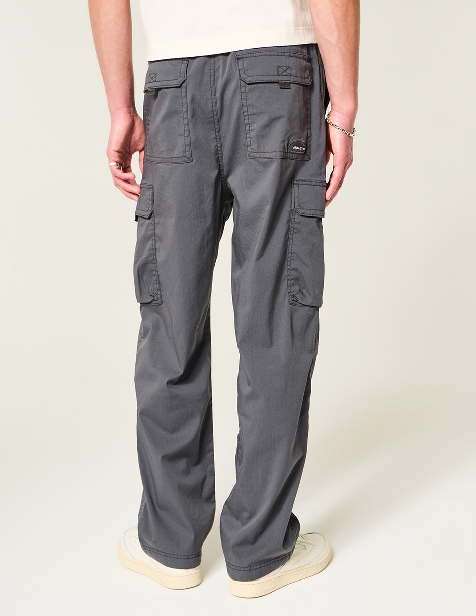 Pantalón cargo regular de algodón para hombre 4