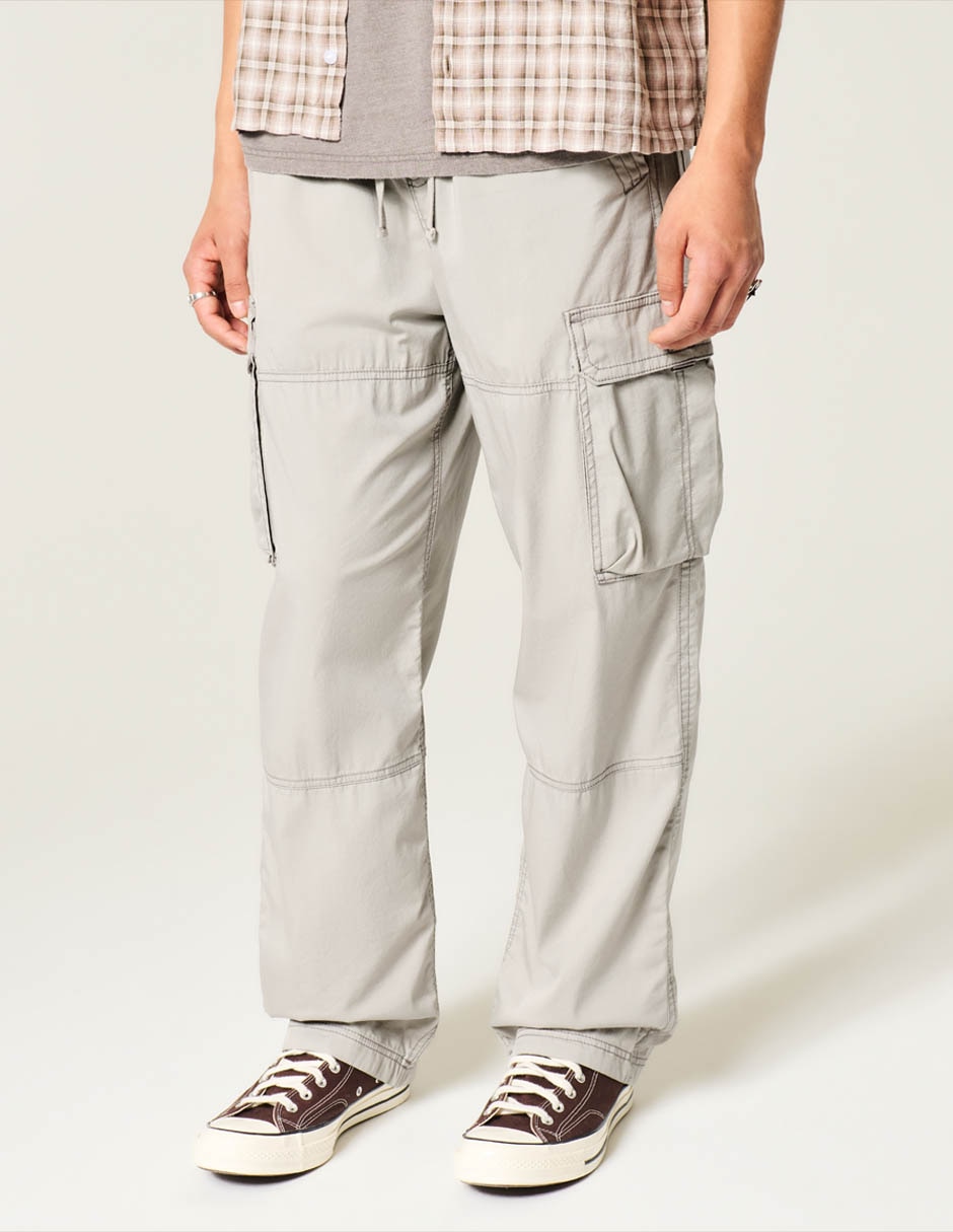Pantalón cargo regular de algodón para hombre 2