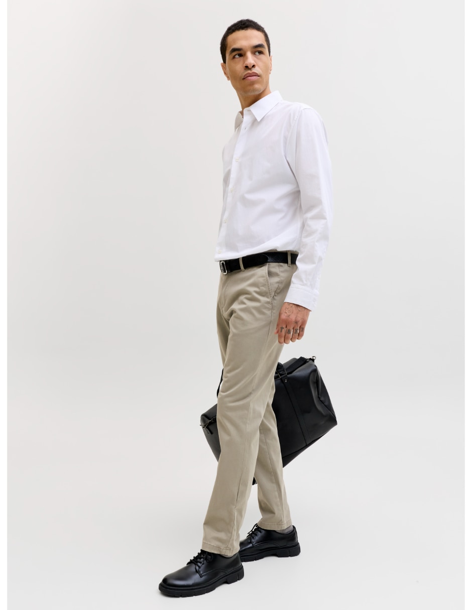 Pantalón Casual chino slim para hombre 4