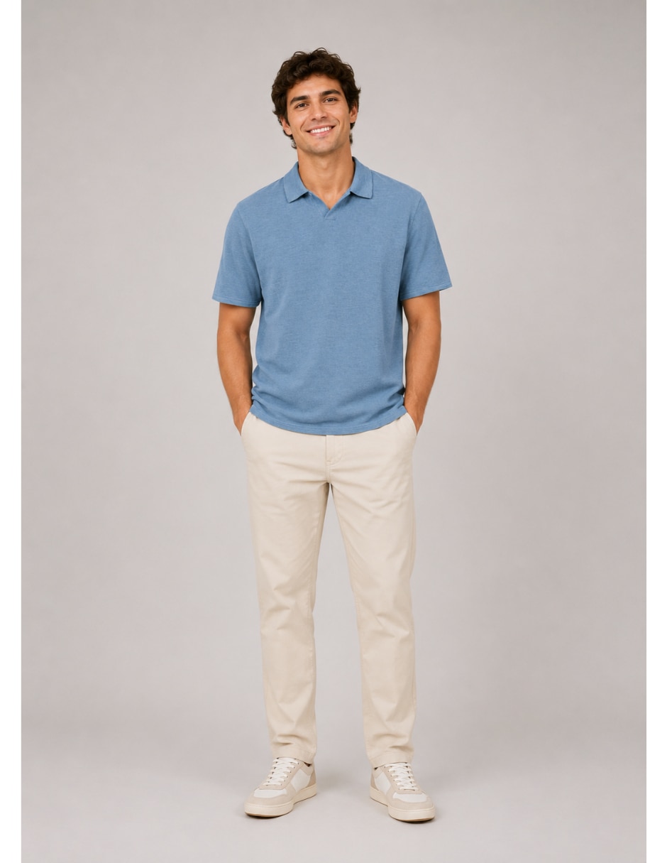 Playera tipo polo para hombre 4