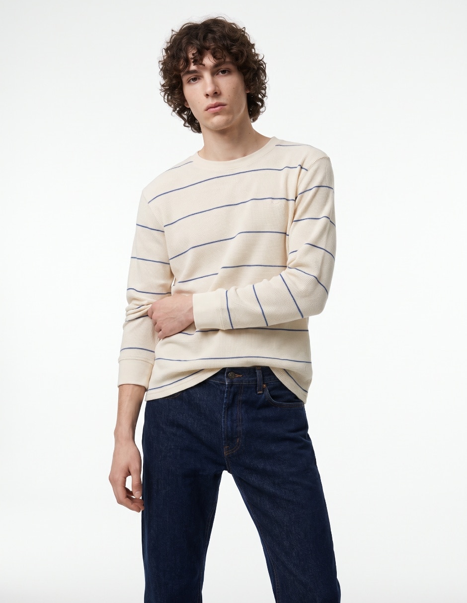 Playera cuello redondo para hombre