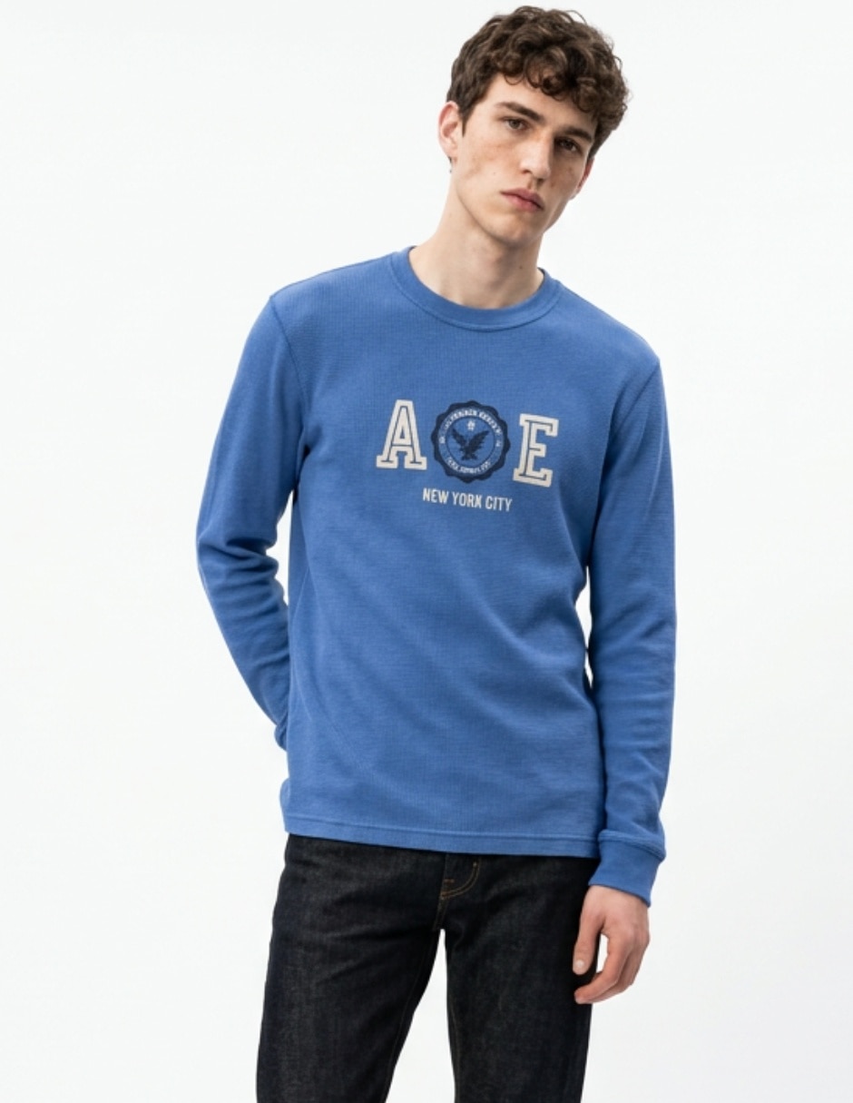 Playera cuello redondo para hombre