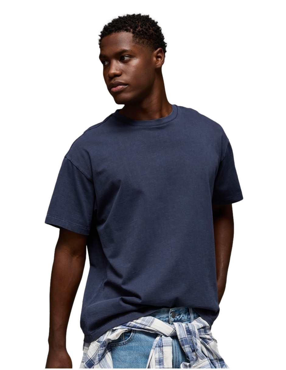 Playera cuello redondo para hombre