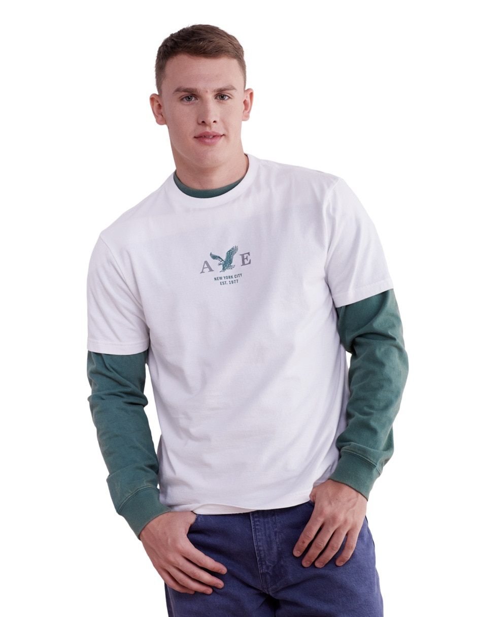 Playera Tees manga corta para hombre