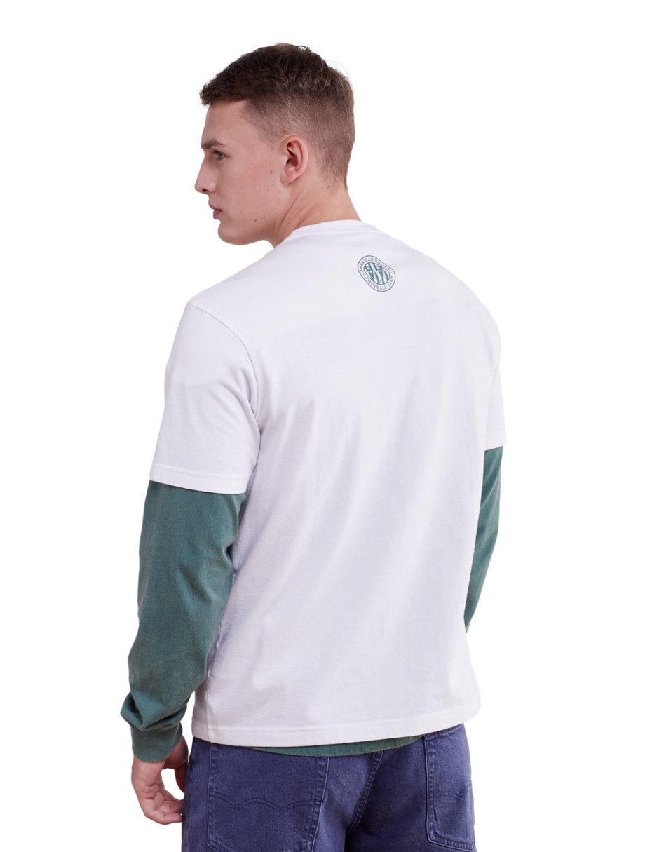 Playera Tees manga corta para hombre