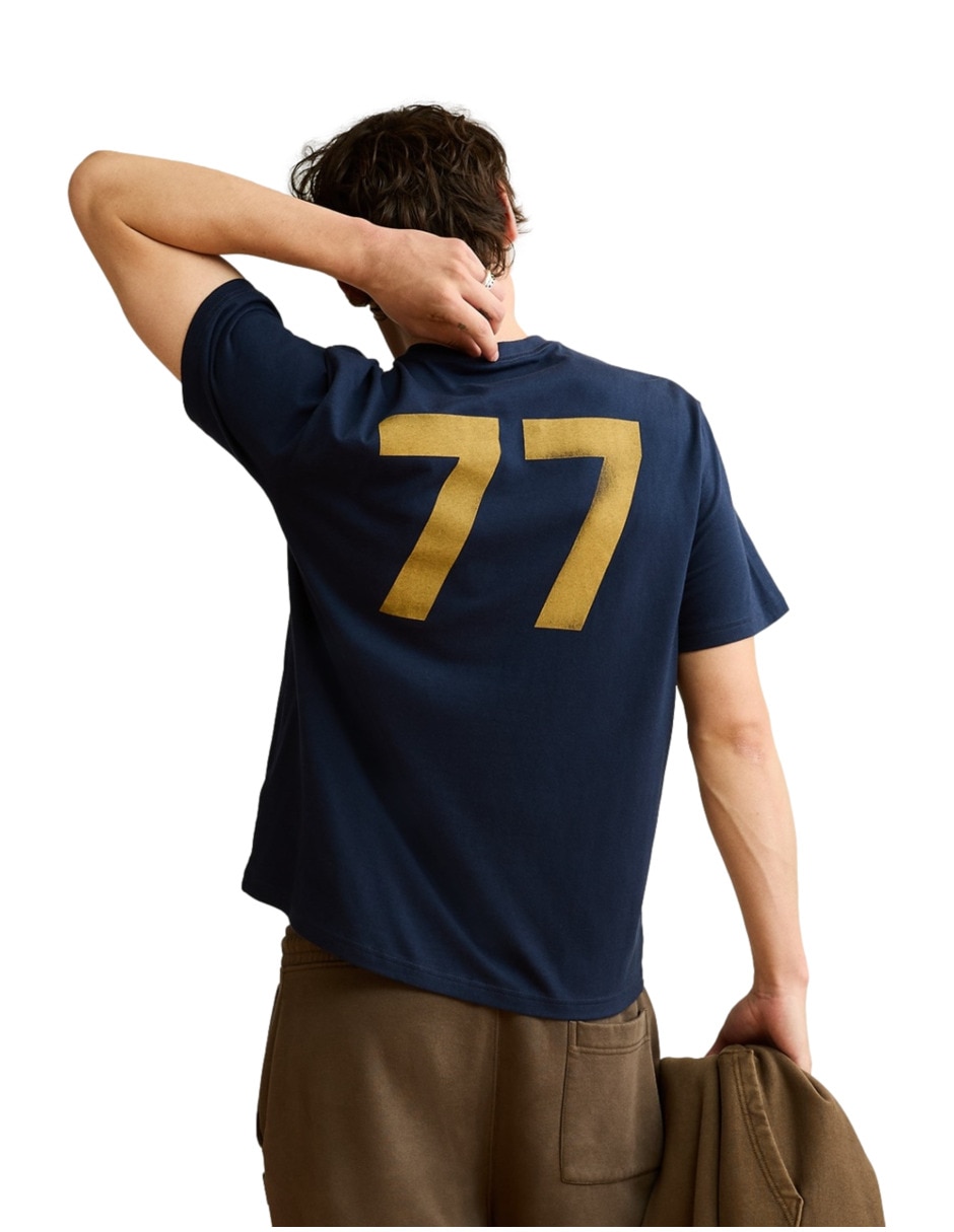 Playera tees cuello redondo para hombre